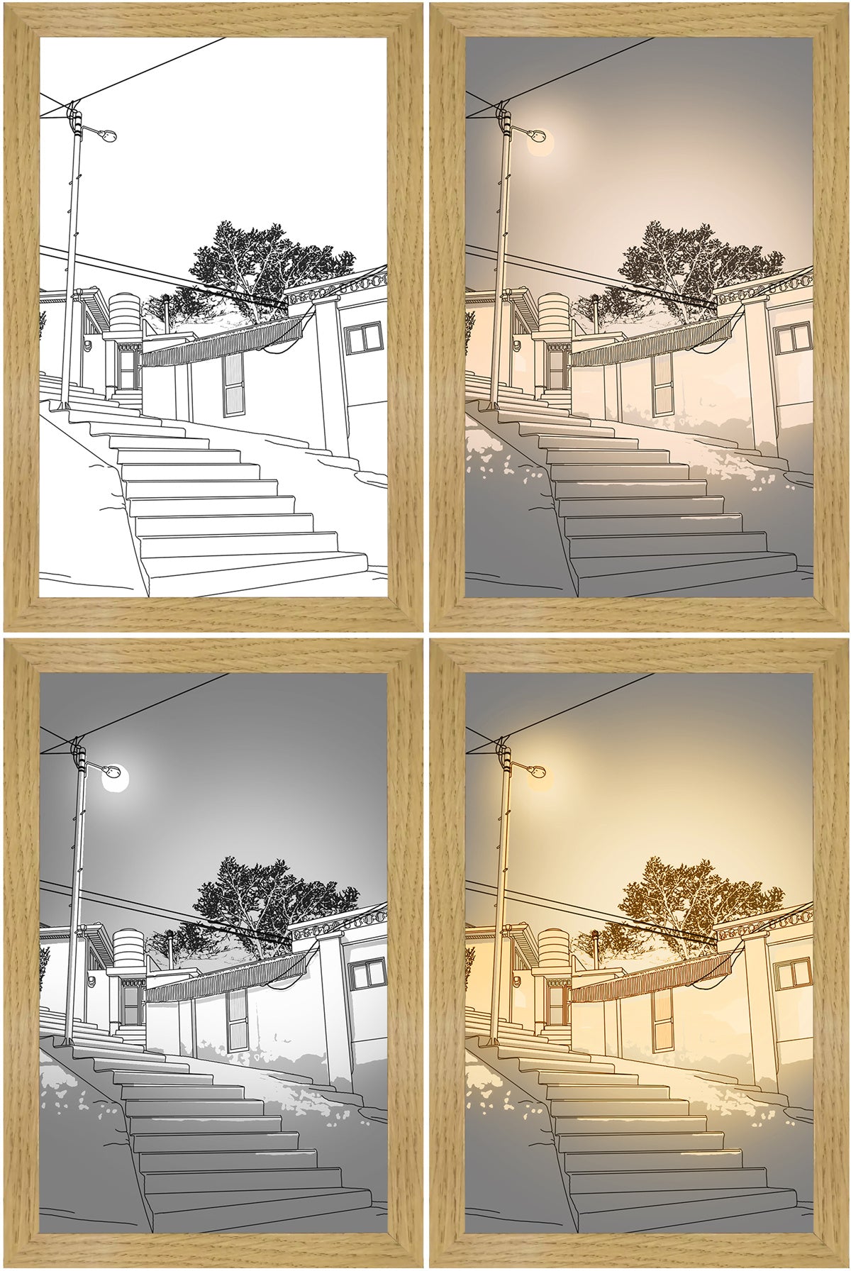 Tableau lumineux à LED