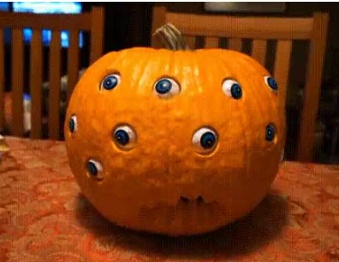 đCitrouille d'Halloween effrayante
