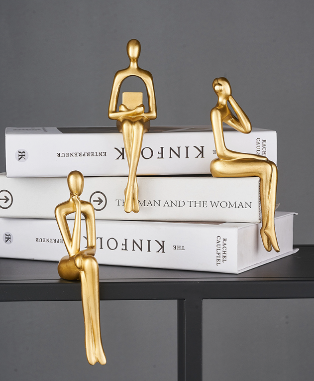 Figurine en Or - Personnages