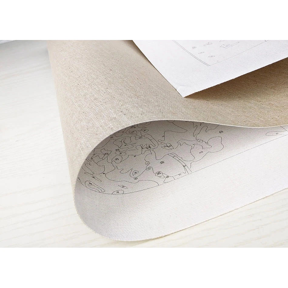 Kit de peinture à l'huile par numéro