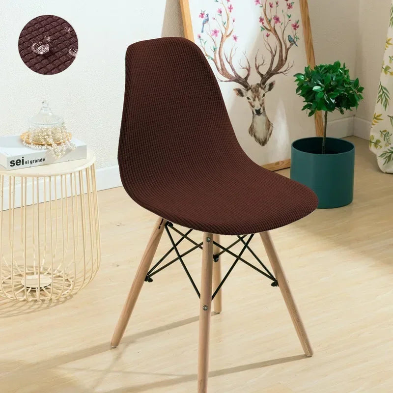 Housses de chaise scandinave en polaire extensible – Lot de 2 ou 4