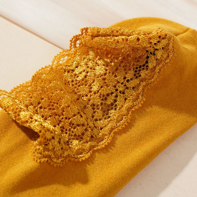 Chaussettes à dentelle (lot de 3 paires)