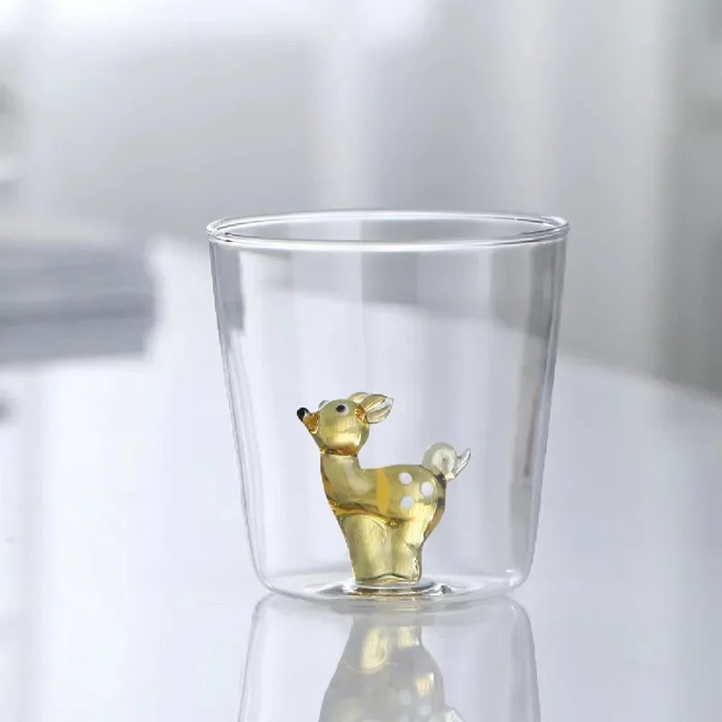 Verre avec Décoration 3D (1+1 gratuit)