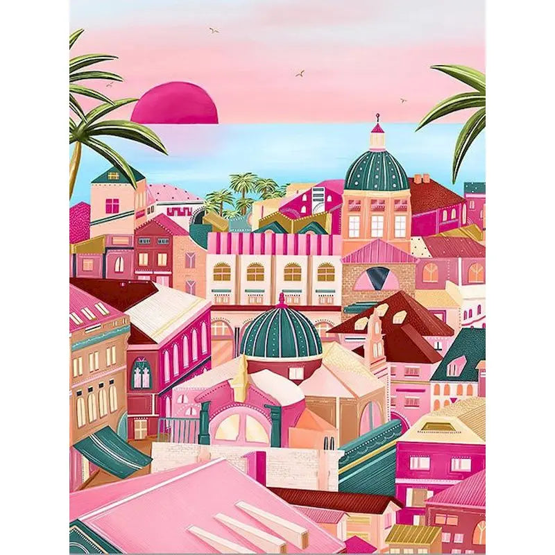 Kit de peinture à l'huile par numéro