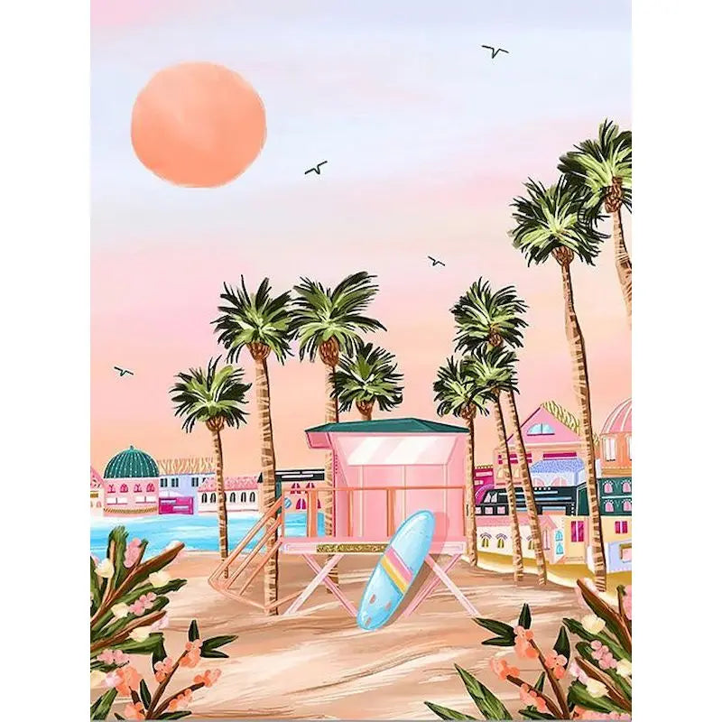 Kit de peinture à l'huile par numéro