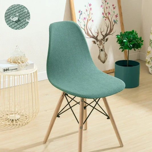 Housses de chaise scandinave en polaire extensible