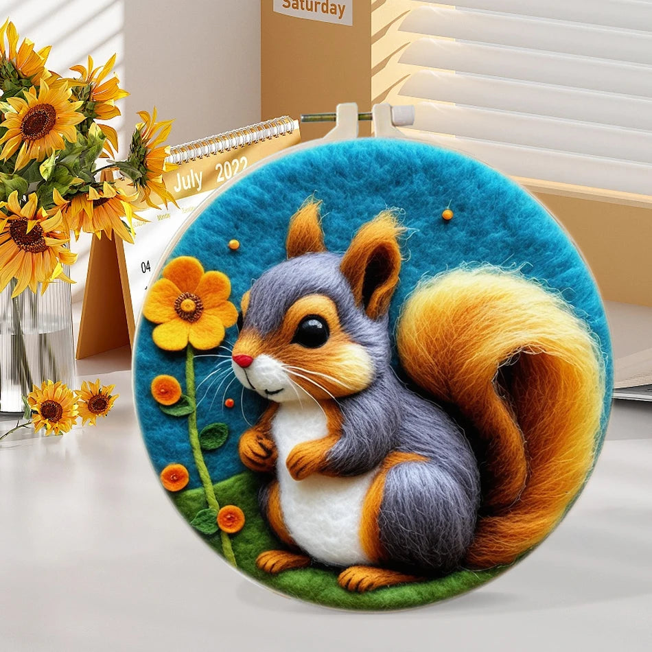 Kit de laine à aiguille DIY