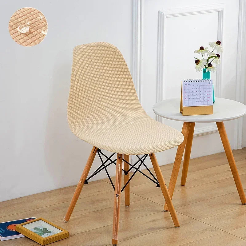 Housses de chaise scandinave en polaire extensible – Lot de 2 ou 4