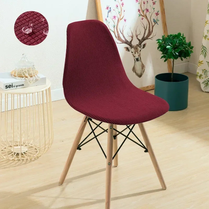 Housses de chaise scandinave en polaire extensible – Lot de 2 ou 4