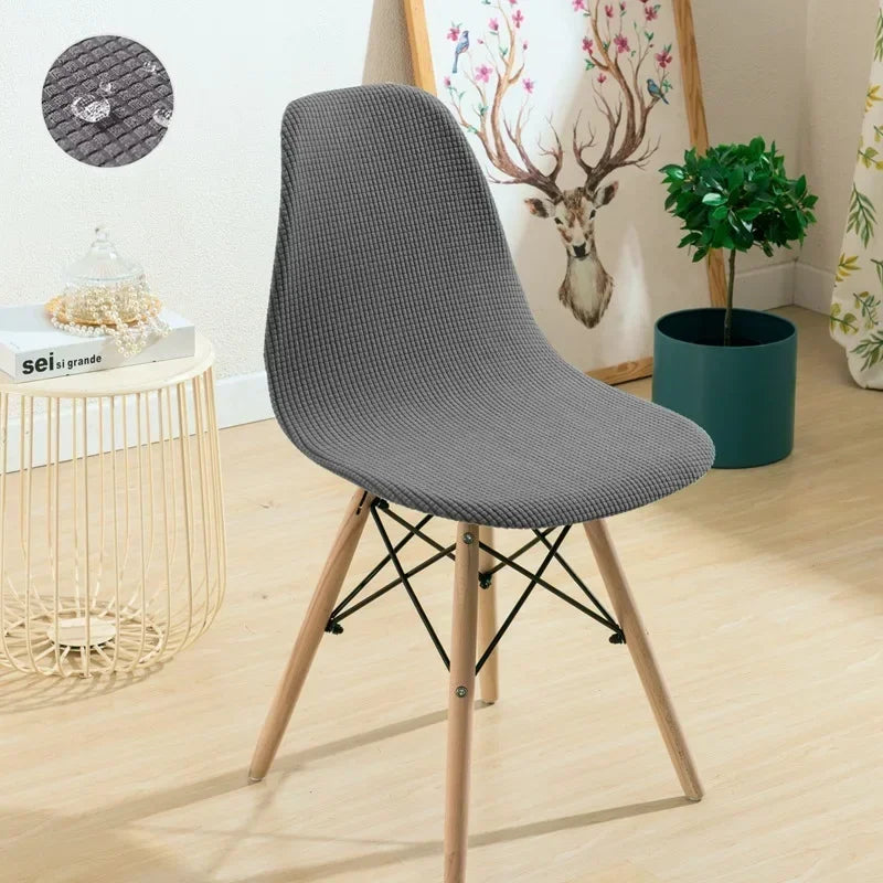 Housses de chaise scandinave en polaire extensible – Lot de 2 ou 4