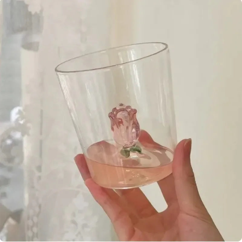 Verre avec Décoration 3D (1+1 gratuit)