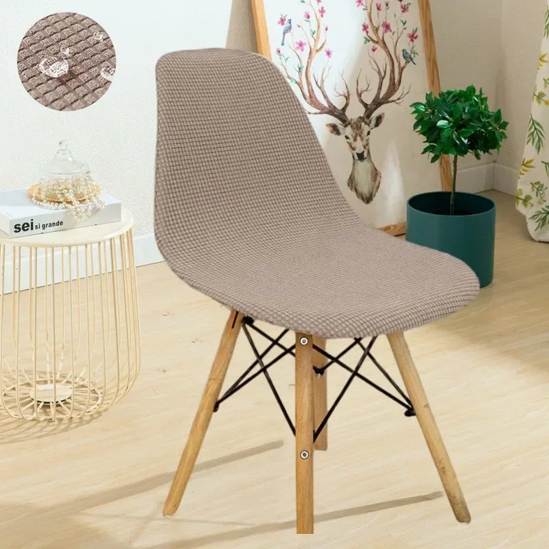 Housses de chaise scandinave en polaire extensible – Lot de 2 ou 4