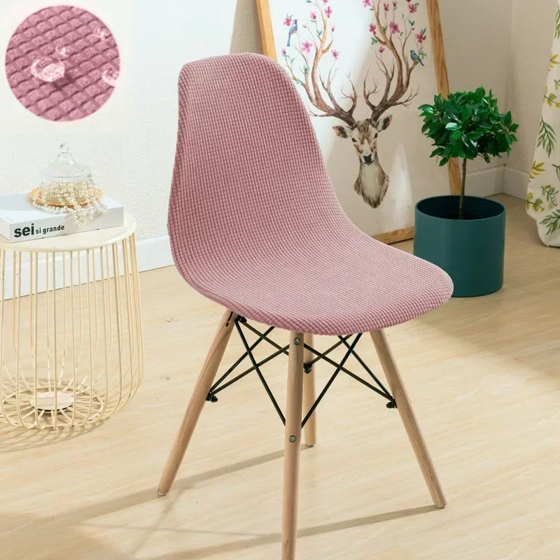 Housses de chaise scandinave en polaire extensible – Lot de 2 ou 4