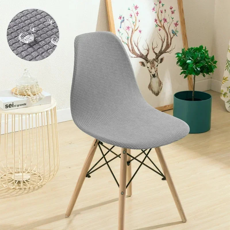 Housses de chaise scandinave en polaire extensible – Lot de 2 ou 4