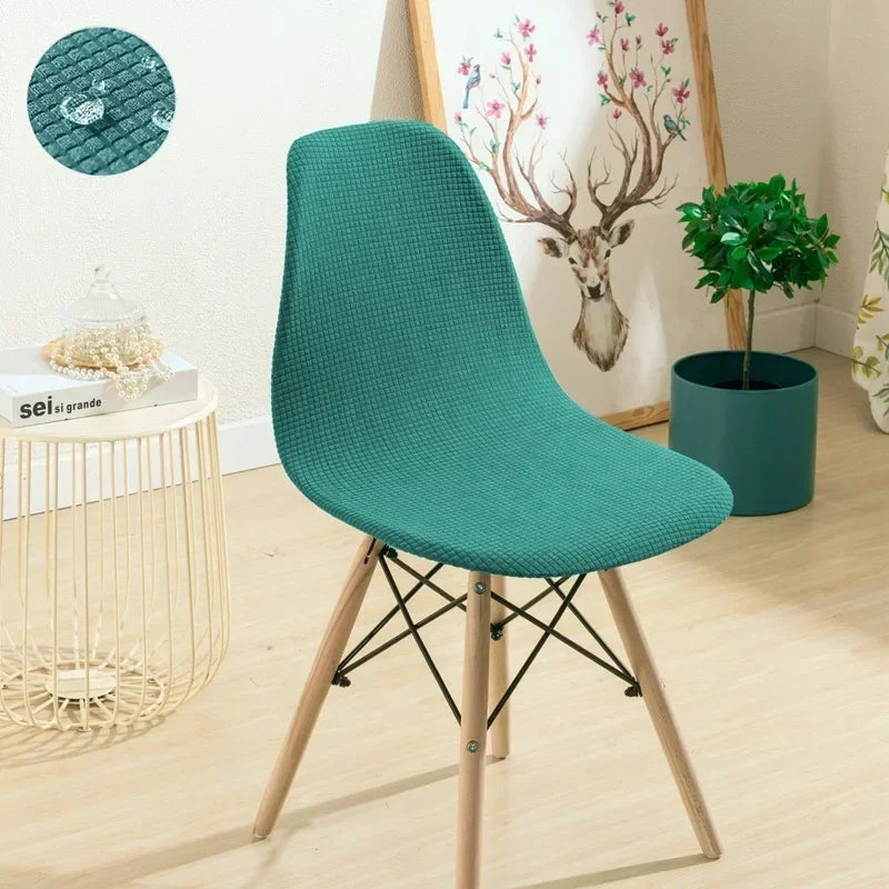 Housses de chaise scandinave en polaire extensible – Lot de 2 ou 4