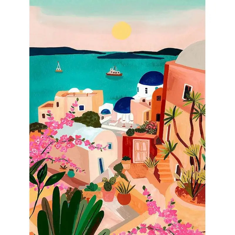 Kit de peinture à l'huile par numéro