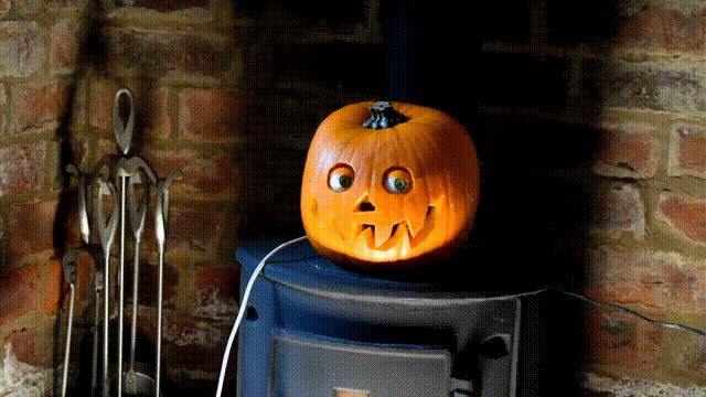 đCitrouille d'Halloween effrayante