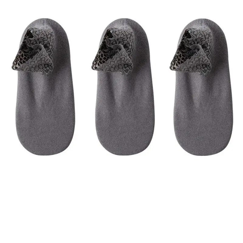 Chaussettes à dentelle (lot de 3 paires)