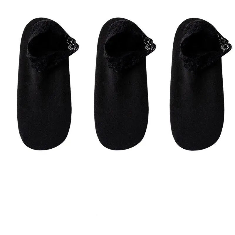 Chaussettes à dentelle (lot de 3 paires)