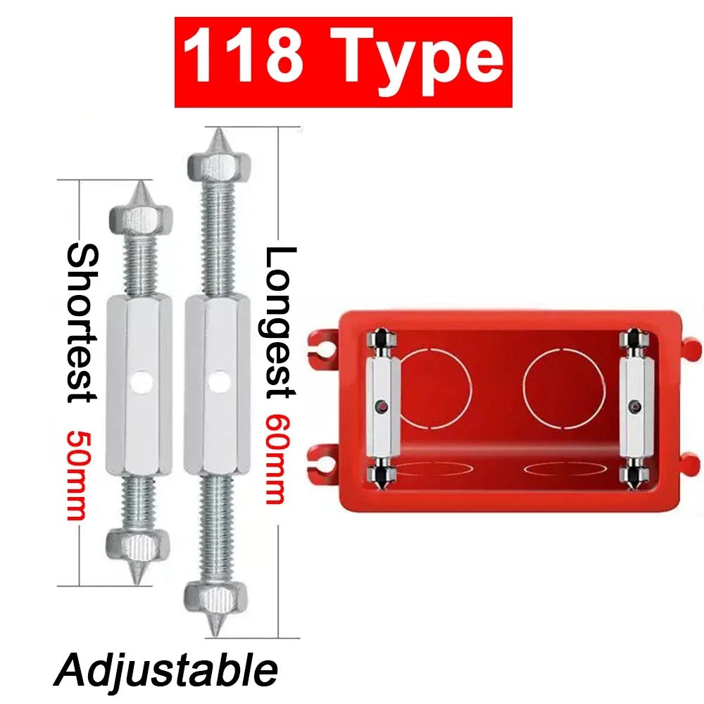 Tige de fixation pour boîte électrique