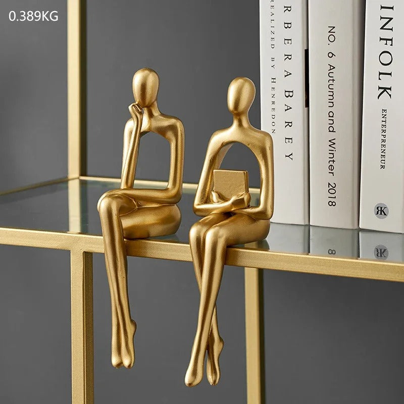 Figurine en Or - Personnages