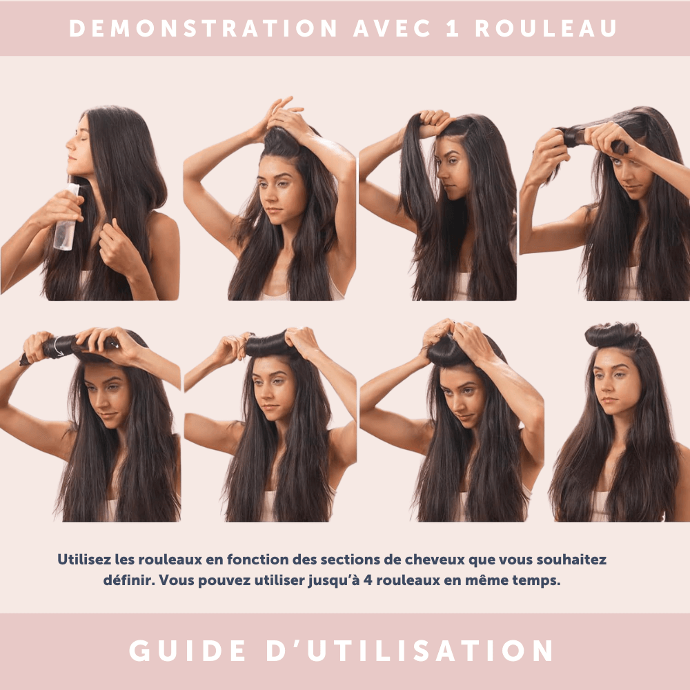 Big Bigoudis | Le secret pour un effet brushing et des boucles glamour sans chaleur !