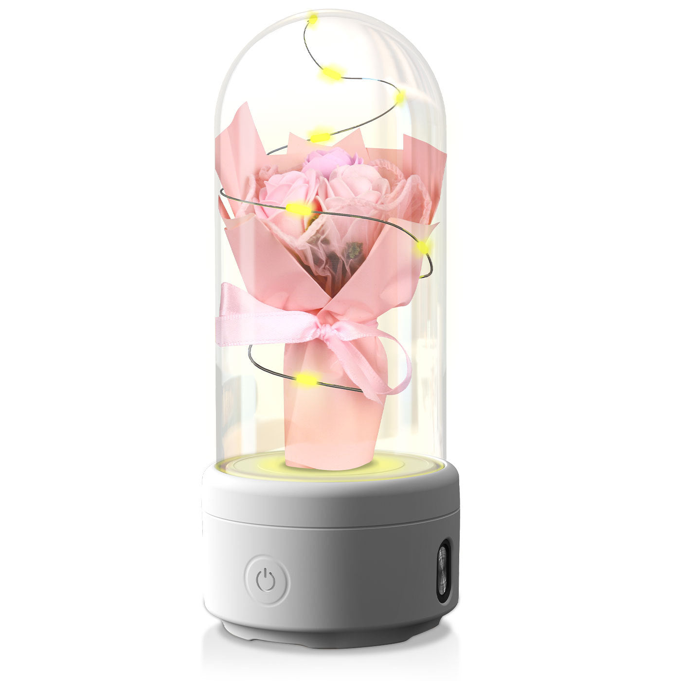 Bouquet LED et haut-parleur Bluetooth