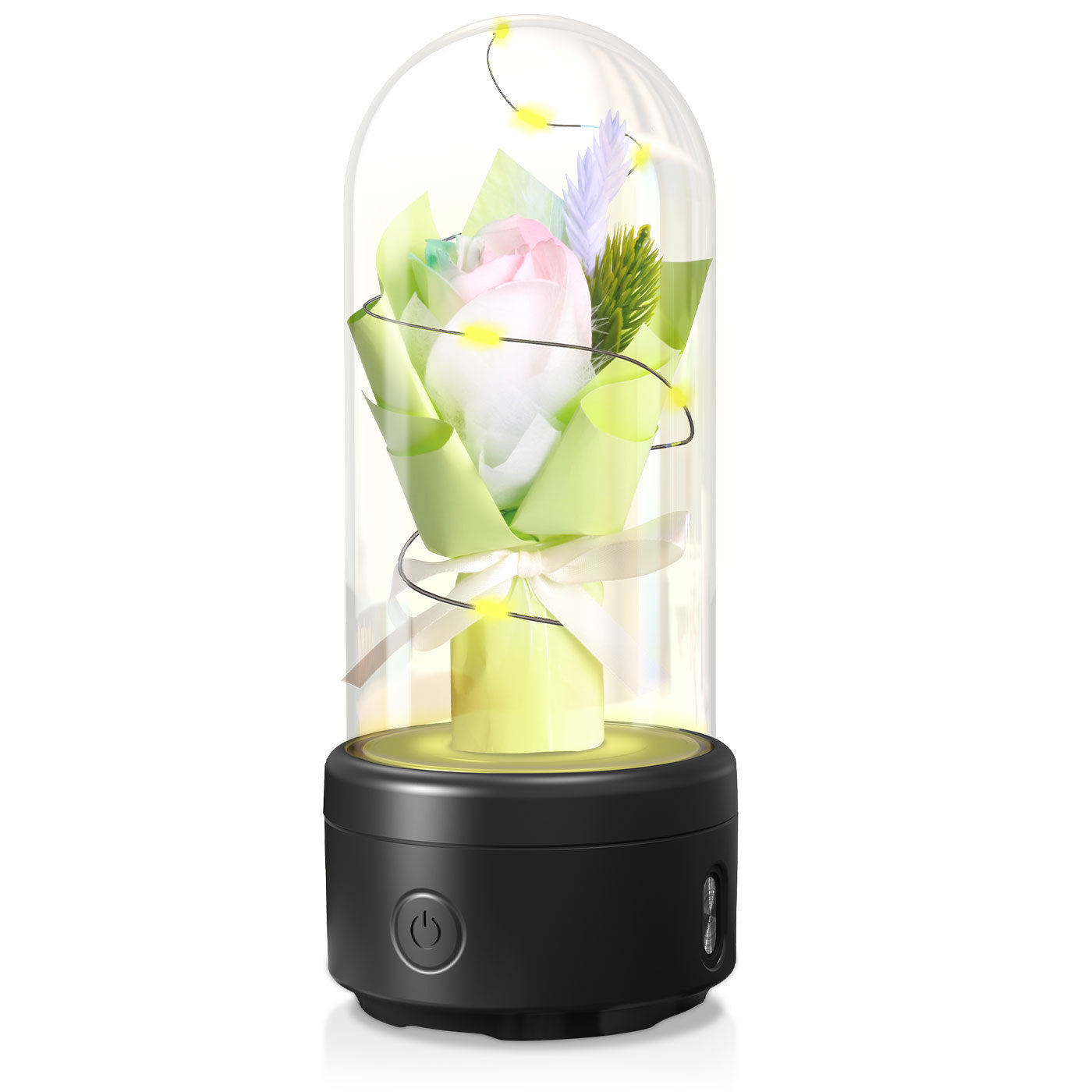 Bouquet LED et haut-parleur Bluetooth