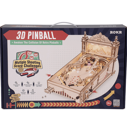 Pinball 3D - Flipper en bois 3D