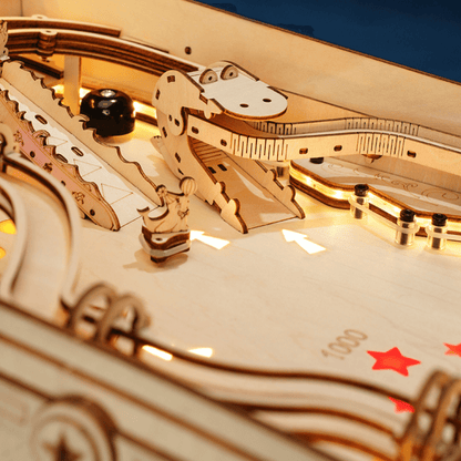 Pinball 3D - Flipper en bois 3D