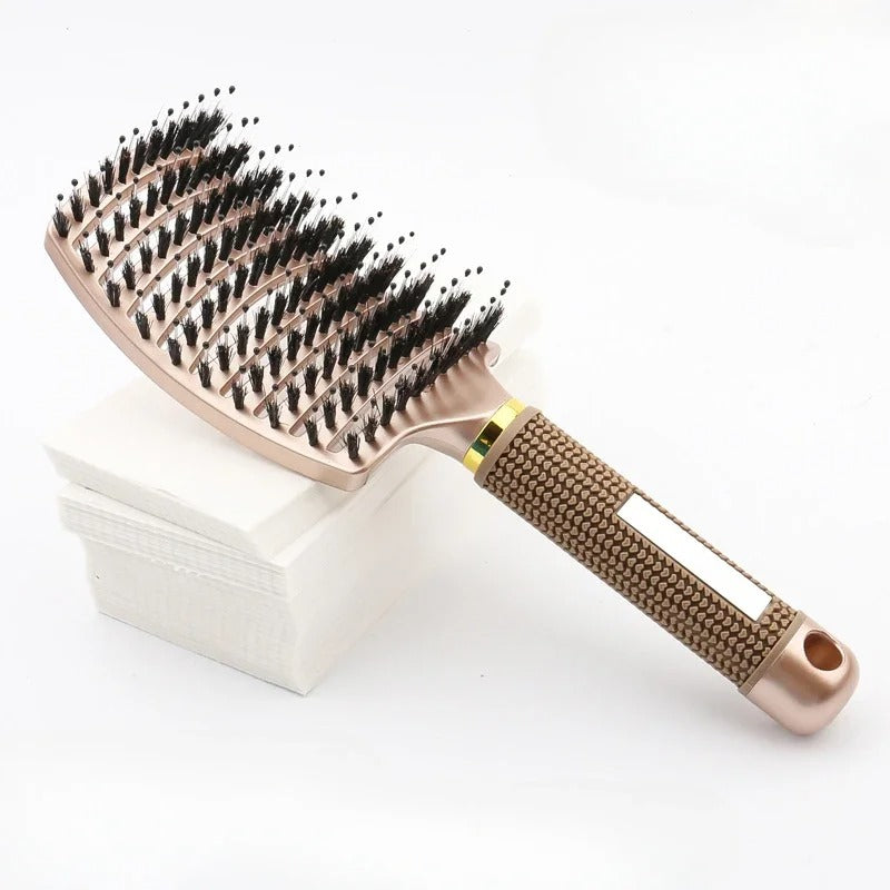 Brosse à cheveux démêlantes anti-casse