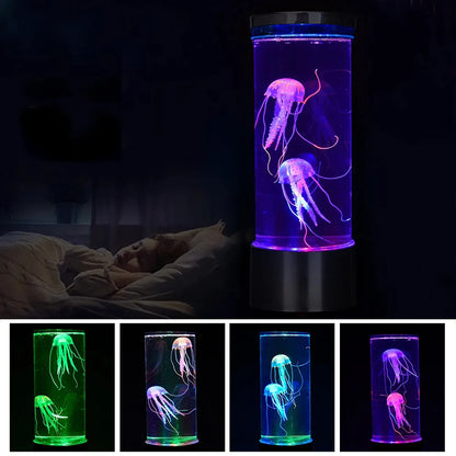 Lampe Aquarium avec Méduses