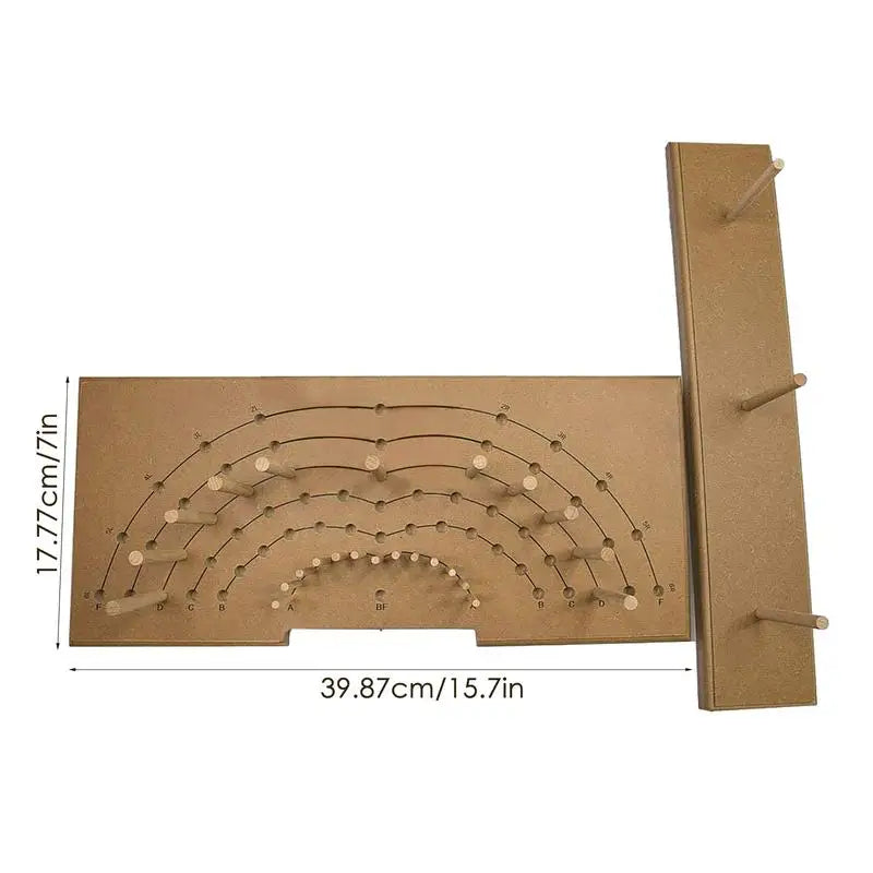 Planche de fabrication de nœuds