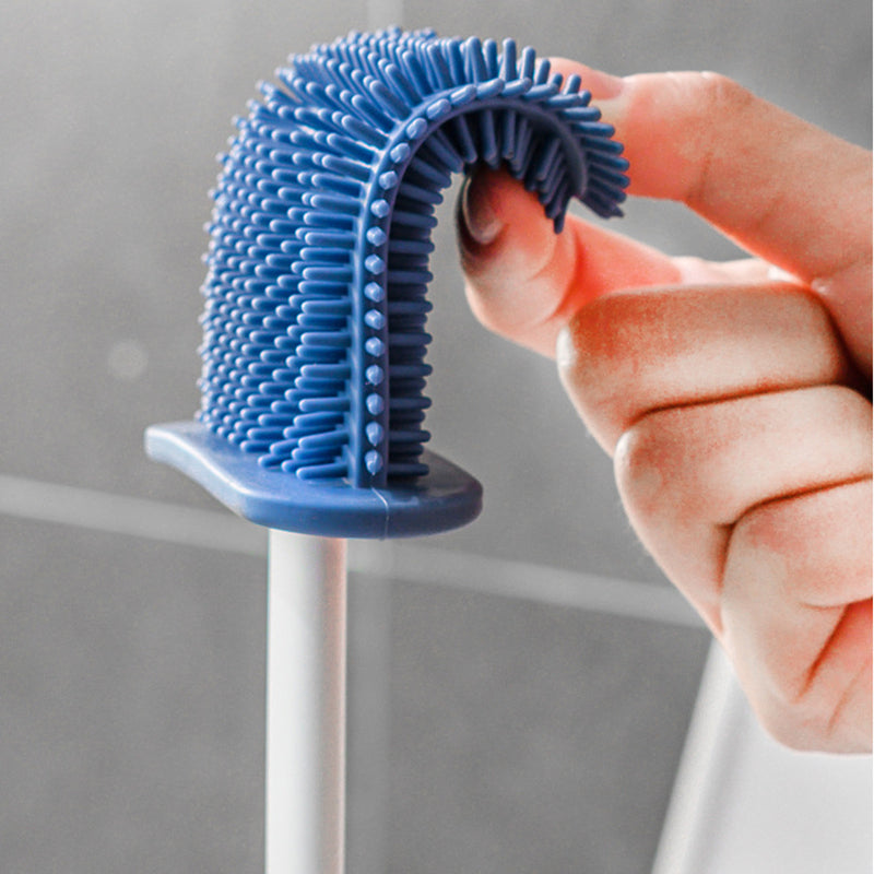 Ensemble de brosses de toilette en silicone