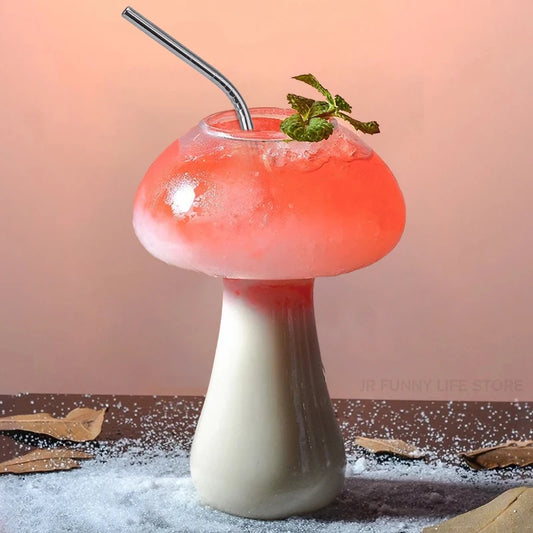 Verre à cocktail champignon