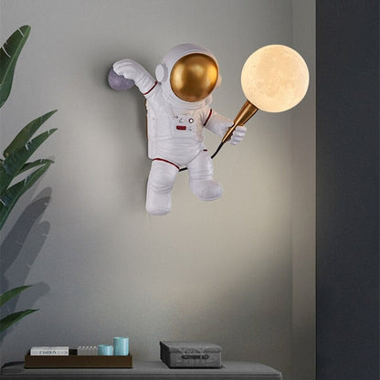 Applique murale astronaute