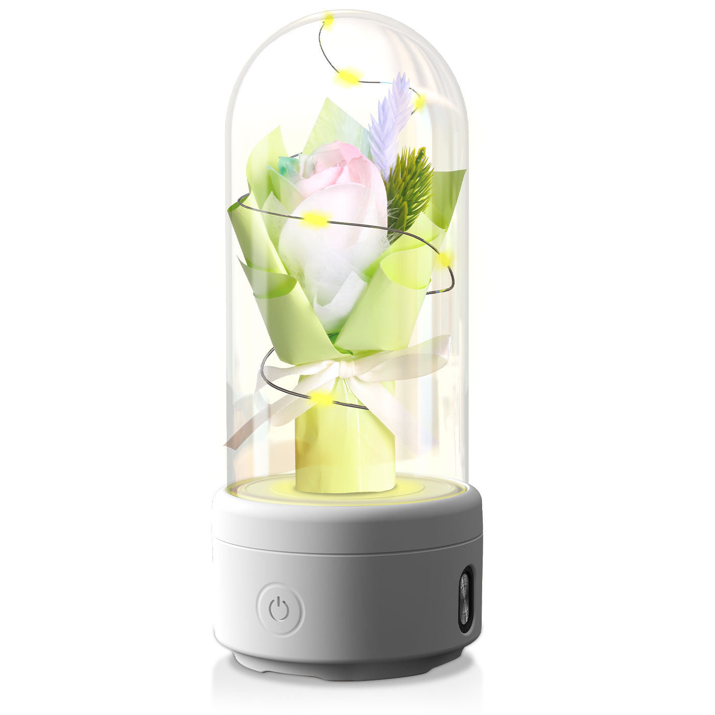 Bouquet LED et haut-parleur Bluetooth