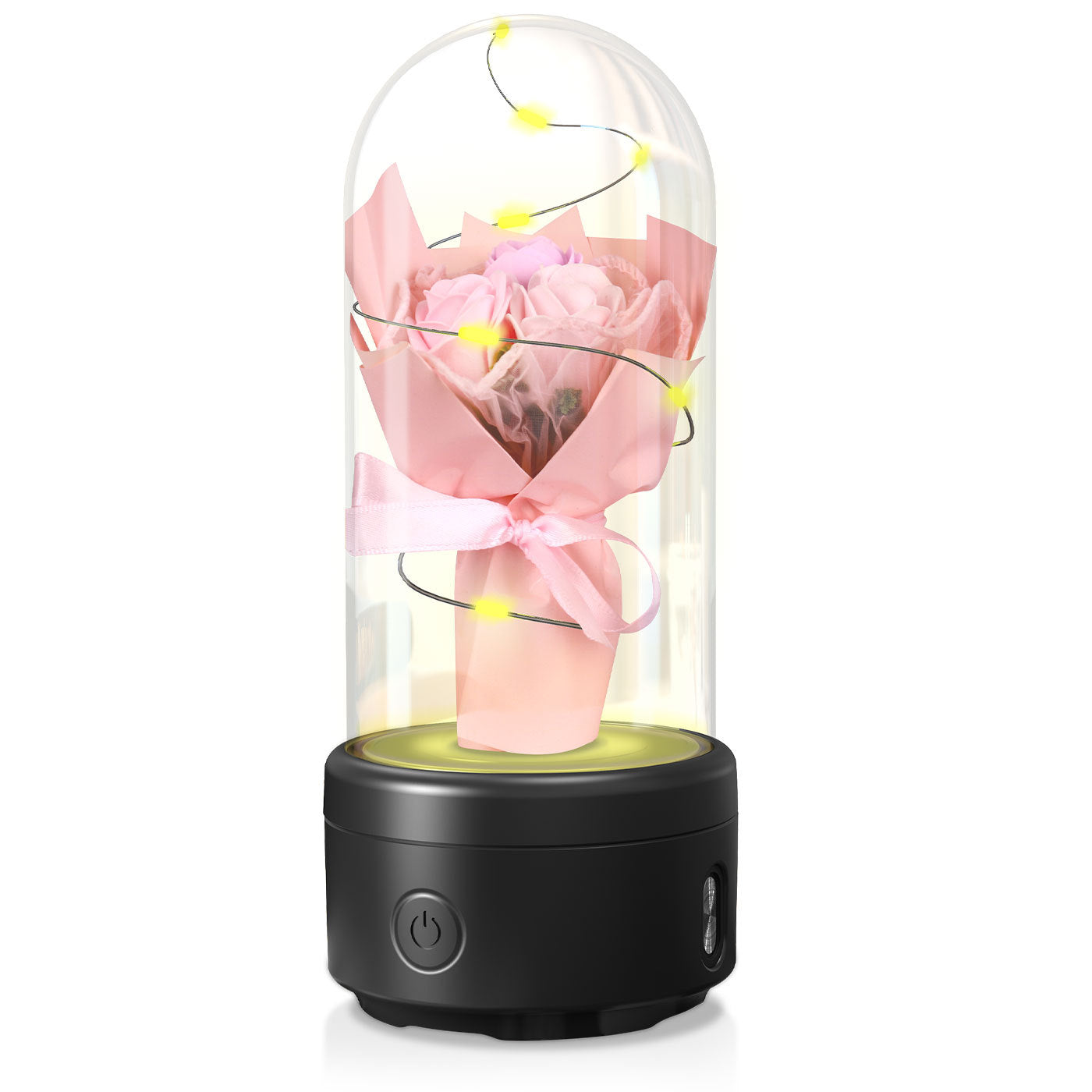 Bouquet LED et haut-parleur Bluetooth