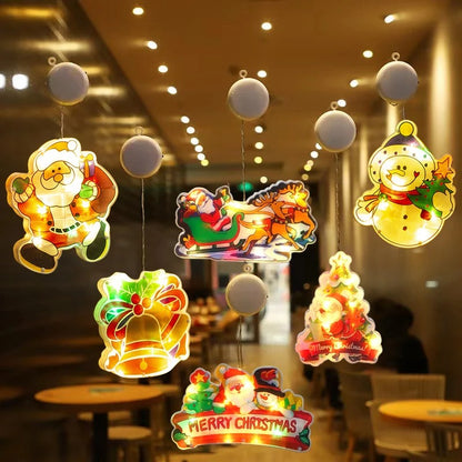 Lampe de Noël pour fenêtre