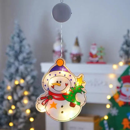 Lampe de Noël pour fenêtre