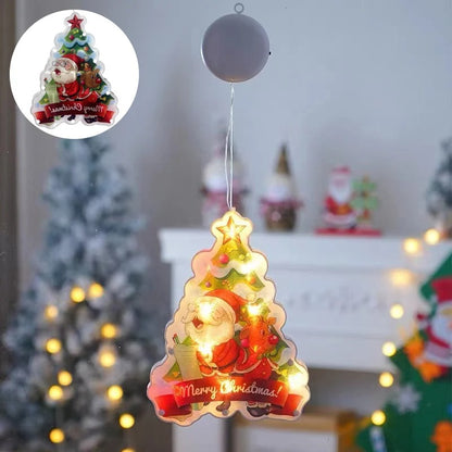 Lampe de Noël pour fenêtre