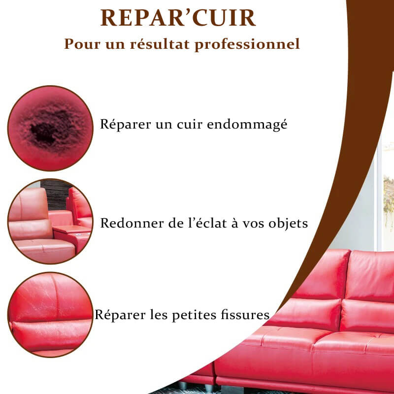 Repar cuir - la solution idéale pour vos cuirs abîmés